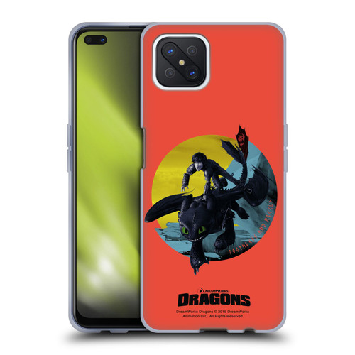 How To Train Your Dragon II Hiccup And Toothless Duo Soft Gel Case for OPPO Reno4 Z 5G