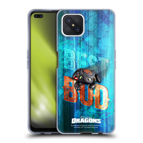 How To Train Your Dragon II Hiccup And Toothless Best Bud Text Soft Gel Case for OPPO Reno4 Z 5G