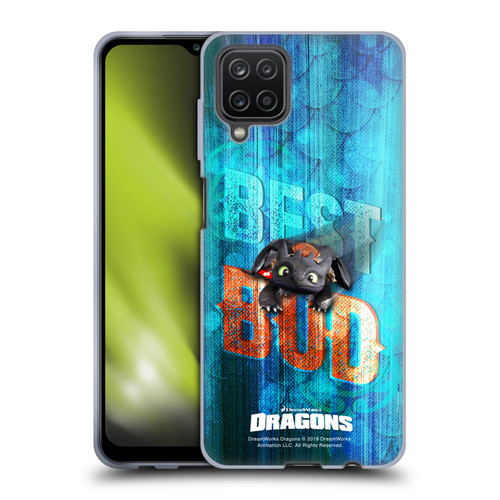 How To Train Your Dragon II Hiccup And Toothless Best Bud Text Soft Gel Case for Samsung Galaxy A12 (2020)