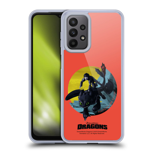 How To Train Your Dragon II Hiccup And Toothless Duo Soft Gel Case for Samsung Galaxy A23 / 5G (2022)