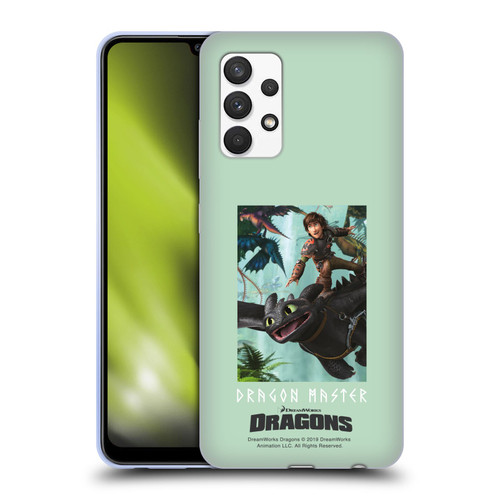How To Train Your Dragon II Hiccup And Toothless Master Soft Gel Case for Samsung Galaxy A32 (2021)