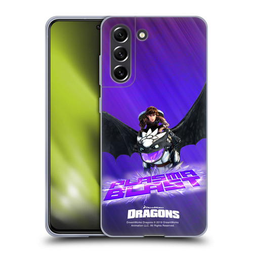How To Train Your Dragon II Hiccup And Toothless Plasma Blast Soft Gel Case for Samsung Galaxy S21 FE 5G