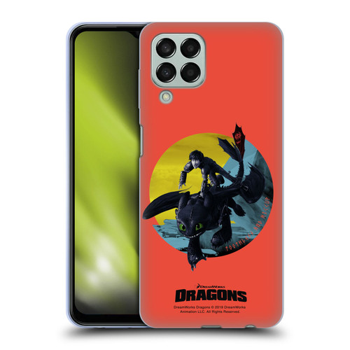 How To Train Your Dragon II Hiccup And Toothless Duo Soft Gel Case for Samsung Galaxy M33 (2022)