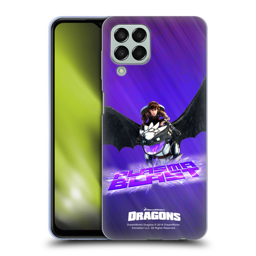 How To Train Your Dragon II Hiccup And Toothless Plasma Blast Soft Gel Case for Samsung Galaxy M33 (2022)