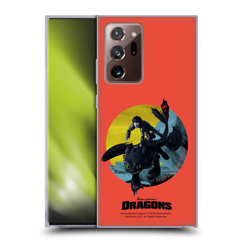 How To Train Your Dragon II Hiccup And Toothless Duo Soft Gel Case for Samsung Galaxy Note20 Ultra / 5G