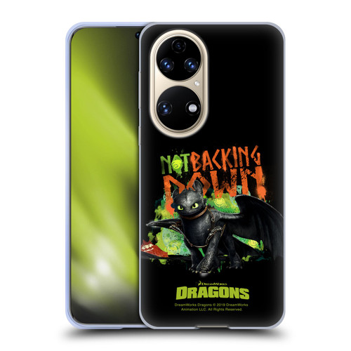 How To Train Your Dragon II Toothless Not Backing Down Soft Gel Case for Huawei P50
