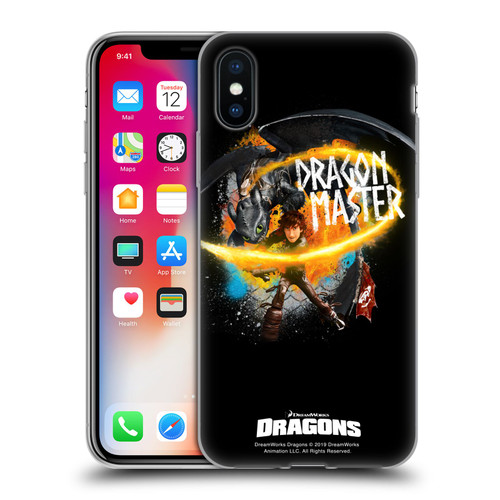 How To Train Your Dragon II Toothless Hiccup Master Soft Gel Case for Apple iPhone X / iPhone XS