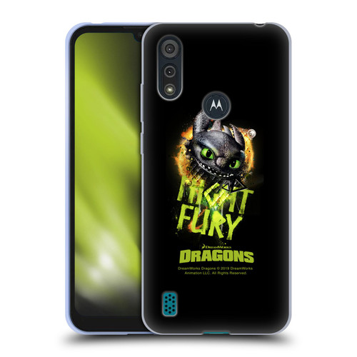 How To Train Your Dragon II Toothless Night Fury Soft Gel Case for Motorola Moto E6s (2020)