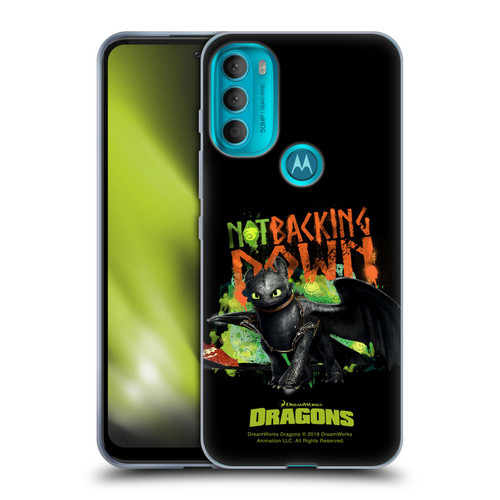 How To Train Your Dragon II Toothless Not Backing Down Soft Gel Case for Motorola Moto G71 5G