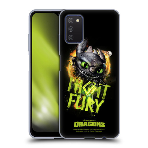 How To Train Your Dragon II Toothless Night Fury Soft Gel Case for Samsung Galaxy A03s (2021)
