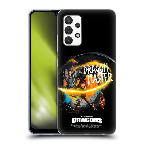 How To Train Your Dragon II Toothless Hiccup Master Soft Gel Case for Samsung Galaxy A32 (2021)