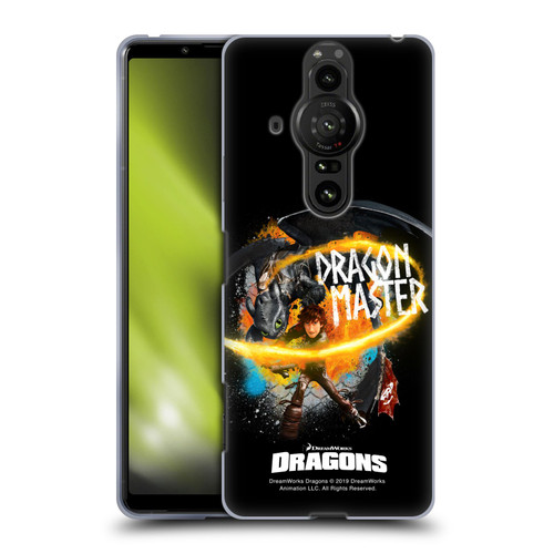 How To Train Your Dragon II Toothless Hiccup Master Soft Gel Case for Sony Xperia Pro-I