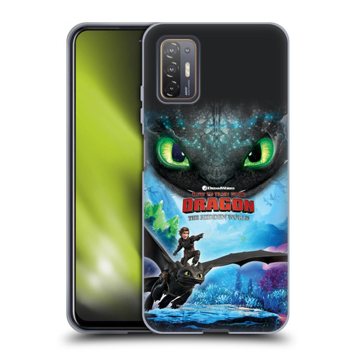 How To Train Your Dragon III The Hidden World Hiccup & Toothless Soft Gel Case for HTC Desire 21 Pro 5G