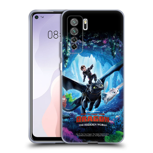 How To Train Your Dragon III The Hidden World Hiccup, Toothless & Light Fury 2 Soft Gel Case for Huawei Nova 7 SE/P40 Lite 5G