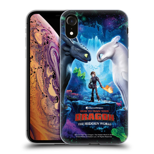 How To Train Your Dragon III The Hidden World Hiccup, Toothless & Light Fury Soft Gel Case for Apple iPhone XR