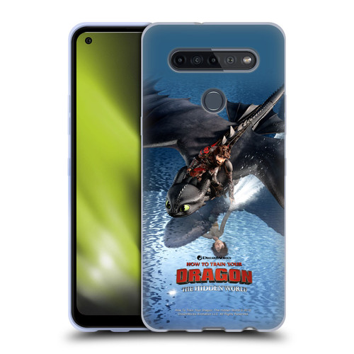 How To Train Your Dragon III The Hidden World Hiccup & Toothless 2 Soft Gel Case for LG K51S