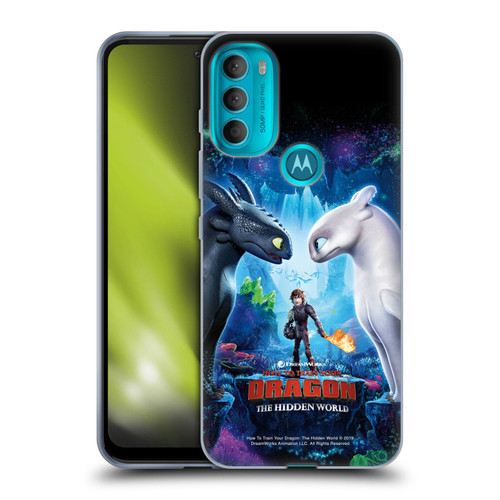 How To Train Your Dragon III The Hidden World Hiccup, Toothless & Light Fury Soft Gel Case for Motorola Moto G71 5G