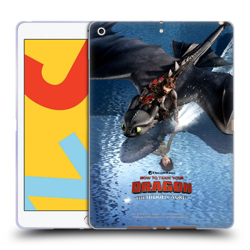 How To Train Your Dragon III The Hidden World Hiccup & Toothless 2 Soft Gel Case for Apple iPad 10.2 2019/2020/2021