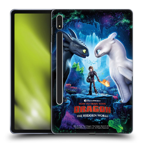 How To Train Your Dragon III The Hidden World Hiccup, Toothless & Light Fury Soft Gel Case for Samsung Galaxy Tab S8