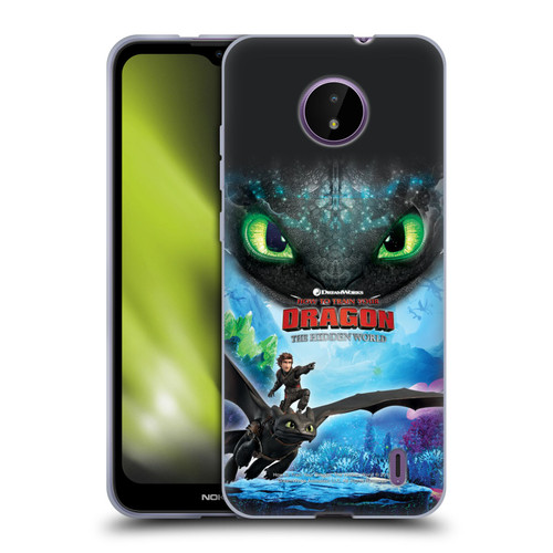 How To Train Your Dragon III The Hidden World Hiccup & Toothless Soft Gel Case for Nokia C10 / C20