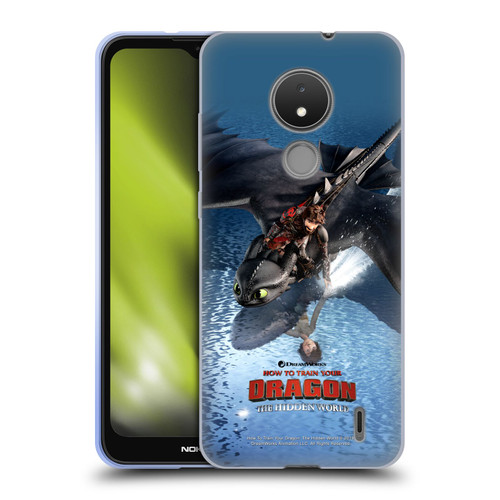 How To Train Your Dragon III The Hidden World Hiccup & Toothless 2 Soft Gel Case for Nokia C21
