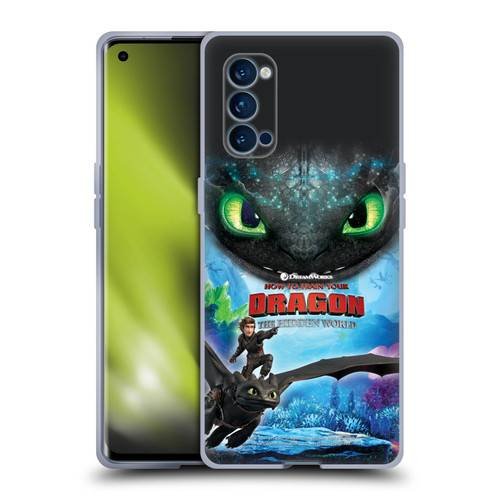 How To Train Your Dragon III The Hidden World Hiccup & Toothless Soft Gel Case for OPPO Reno 4 Pro 5G