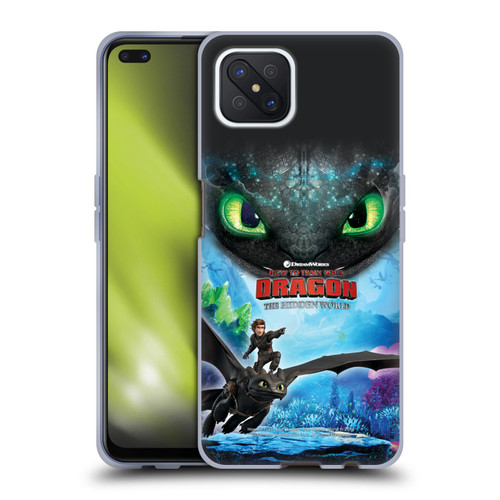 How To Train Your Dragon III The Hidden World Hiccup & Toothless Soft Gel Case for OPPO Reno4 Z 5G