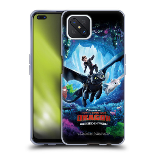 How To Train Your Dragon III The Hidden World Hiccup, Toothless & Light Fury 2 Soft Gel Case for OPPO Reno4 Z 5G