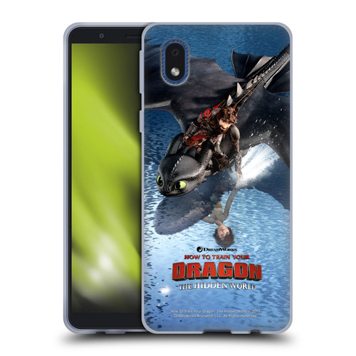 How To Train Your Dragon III The Hidden World Hiccup & Toothless 2 Soft Gel Case for Samsung Galaxy A01 Core (2020)