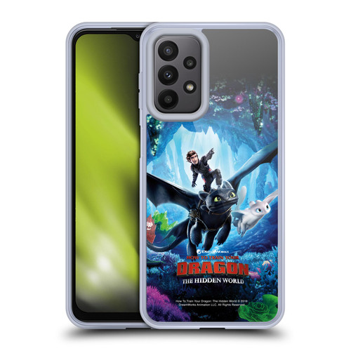 How To Train Your Dragon III The Hidden World Hiccup, Toothless & Light Fury 2 Soft Gel Case for Samsung Galaxy A23 / 5G (2022)