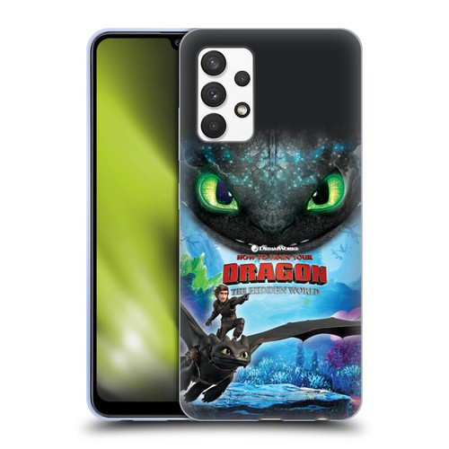 How To Train Your Dragon III The Hidden World Hiccup & Toothless Soft Gel Case for Samsung Galaxy A32 (2021)