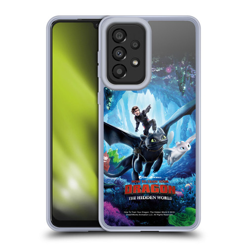 How To Train Your Dragon III The Hidden World Hiccup, Toothless & Light Fury 2 Soft Gel Case for Samsung Galaxy A33 5G (2022)