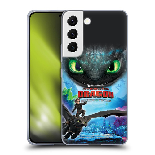 How To Train Your Dragon III The Hidden World Hiccup & Toothless Soft Gel Case for Samsung Galaxy S22 5G