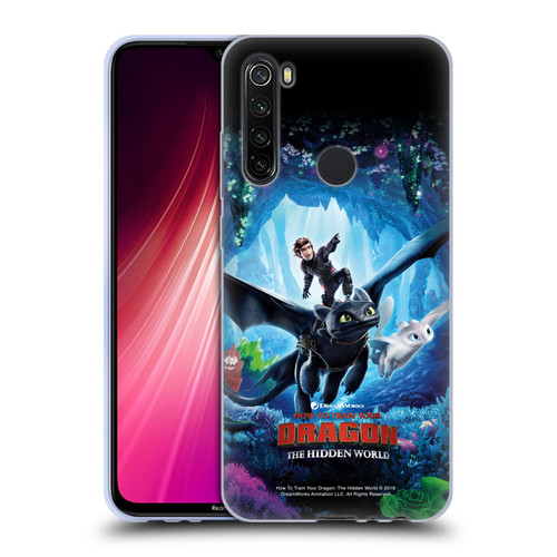 How To Train Your Dragon III The Hidden World Hiccup, Toothless & Light Fury 2 Soft Gel Case for Xiaomi Redmi Note 8T