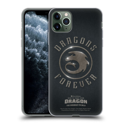 How To Train Your Dragon III Icon Art Forever Soft Gel Case for Apple iPhone 11 Pro Max
