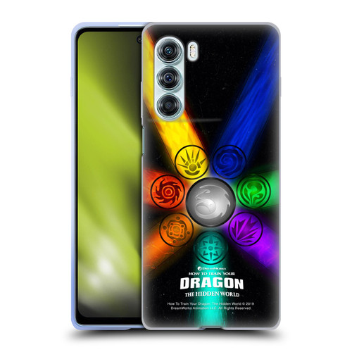 How To Train Your Dragon III Icon Art Group Light Soft Gel Case for Motorola Edge S30 / Moto G200 5G