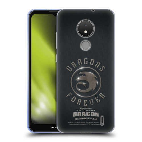 How To Train Your Dragon III Icon Art Forever Soft Gel Case for Nokia C21