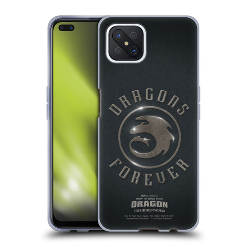 How To Train Your Dragon III Icon Art Forever Soft Gel Case for OPPO Reno4 Z 5G