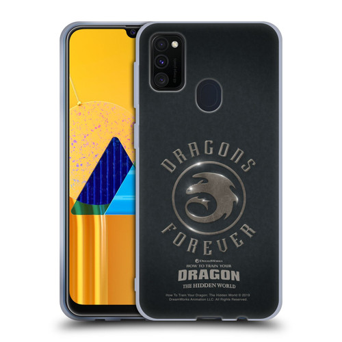 How To Train Your Dragon III Icon Art Forever Soft Gel Case for Samsung Galaxy M30s (2019)/M21 (2020)