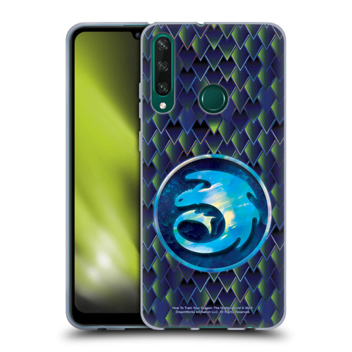 How To Train Your Dragon III Night And Light Night Dragonscale Pattern Soft Gel Case for Huawei Y6p