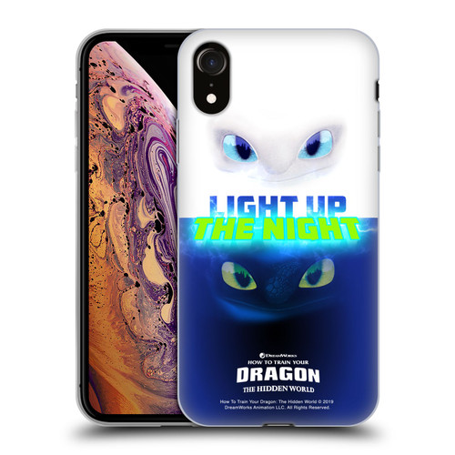 How To Train Your Dragon III Night And Light Toothless & Light Fury Soft Gel Case for Apple iPhone XR