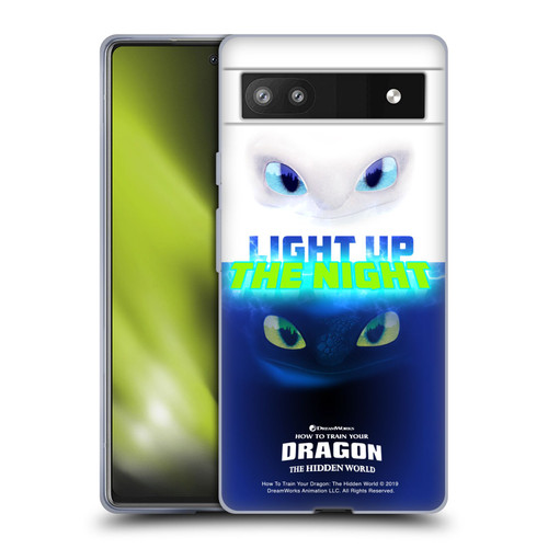 How To Train Your Dragon III Night And Light Toothless & Light Fury Soft Gel Case for Google Pixel 6a