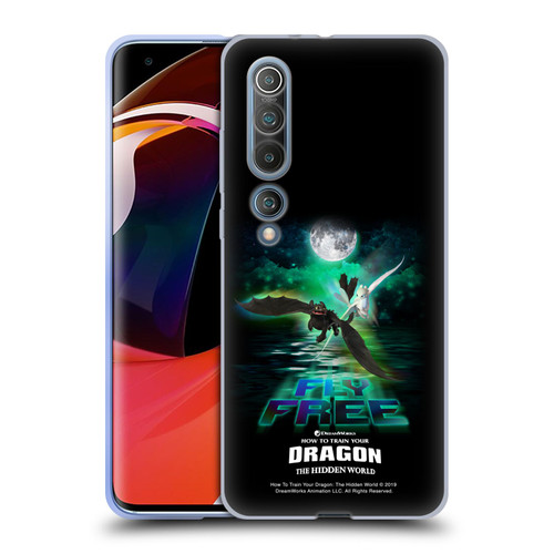 How To Train Your Dragon III Night And Light Toothless & Light Fury Fly Soft Gel Case for Xiaomi Mi 10 5G / Mi 10 Pro 5G