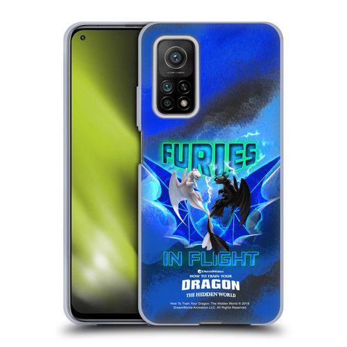 How To Train Your Dragon III Night And Light Toothless & Light Fury Flight Soft Gel Case for Xiaomi Mi 10T 5G