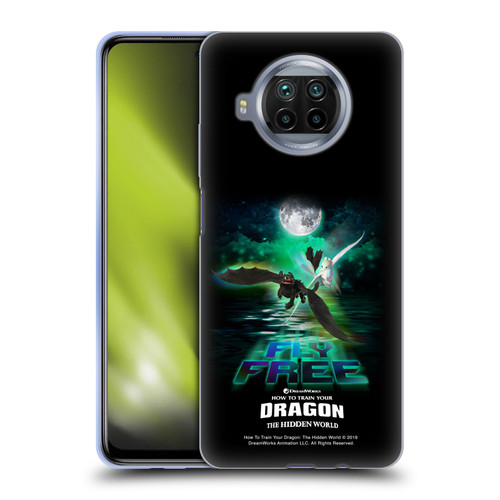 How To Train Your Dragon III Night And Light Toothless & Light Fury Fly Soft Gel Case for Xiaomi Mi 10T Lite 5G