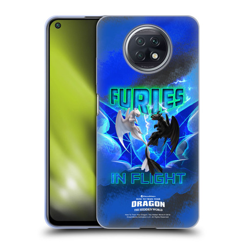 How To Train Your Dragon III Night And Light Toothless & Light Fury Flight Soft Gel Case for Xiaomi Redmi Note 9T 5G