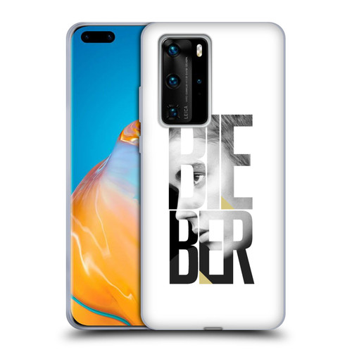 Justin Bieber Purpose B&w Mirror Calendar Text Soft Gel Case for Huawei P40 Pro / P40 Pro Plus 5G