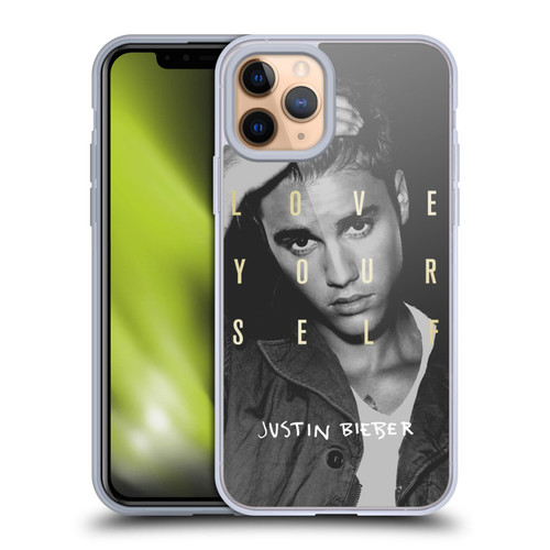 Justin Bieber Purpose B&w Love Yourself Soft Gel Case for Apple iPhone 11 Pro