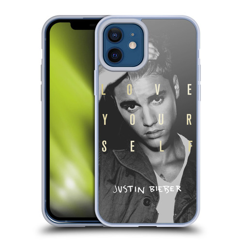 Justin Bieber Purpose B&w Love Yourself Soft Gel Case for Apple iPhone 12 / iPhone 12 Pro