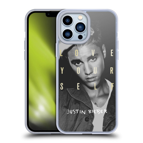 Justin Bieber Purpose B&w Love Yourself Soft Gel Case for Apple iPhone 13 Pro Max
